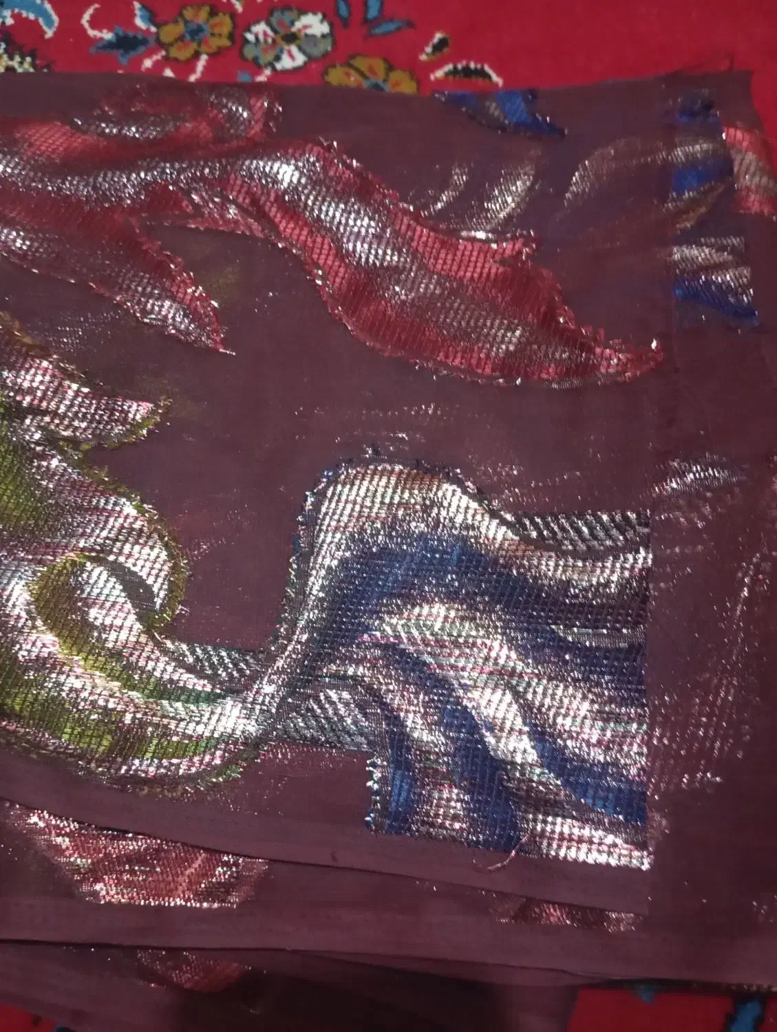 جنس نازناز زرشکی|لباس|جوانرود, |دیوار