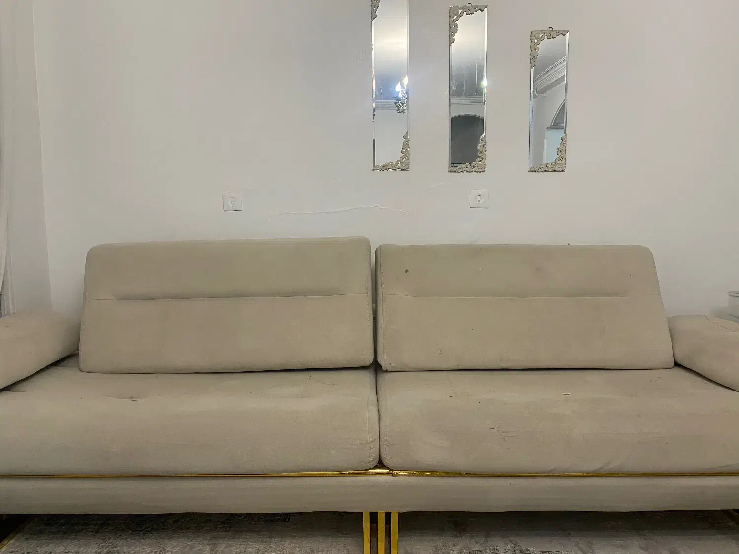 مبل هشت نفره تخت خواب شو|مبلمان خانگی و میز عسلی|رباط‌کریم, رباط‌کریم|دیوار