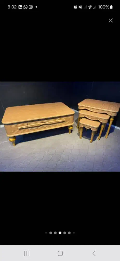 میز جلومبلی عسلی مدل دنیز|مبلمان خانگی و میز عسلی|چهاردانگه (تهران), |دیوار