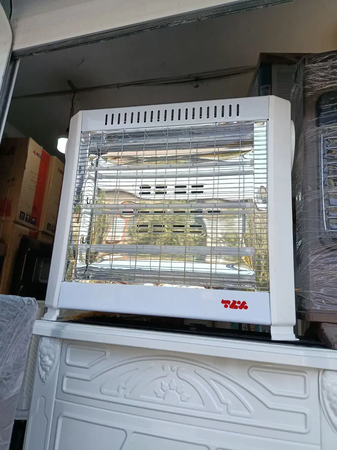 بخاری برقی اورجینال برفاب 2200و2800و3000 فن دار|بخاری، هیتر، شومینه|شیراز, فخرآباد (دروازه کازرون)|دیوار