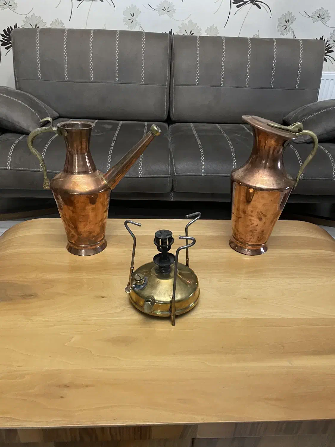 اشیای مسی|کلکسیون اشیاء عتیقه|نقده, |دیوار