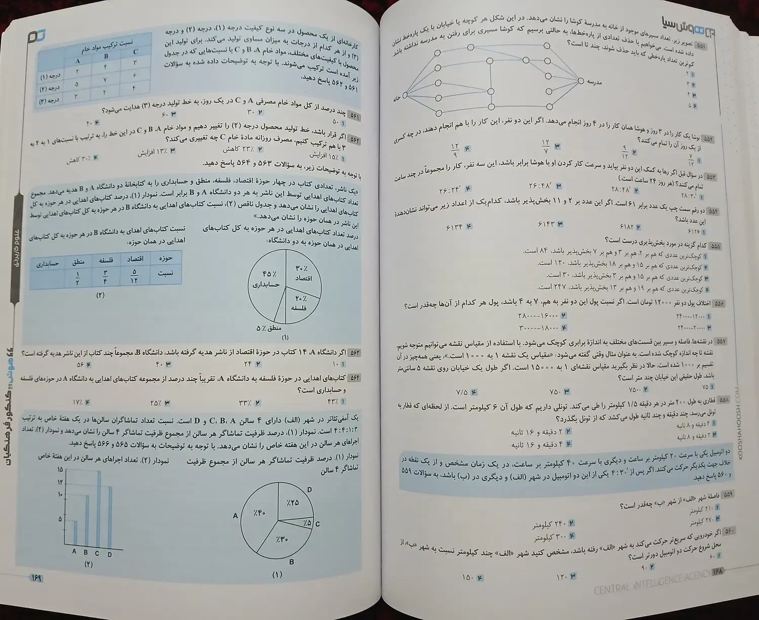 هوش کنکور فرهنگیان(هوش سیا)|کتاب و مجله آموزشی|شیراز, حجت آباد|دیوار