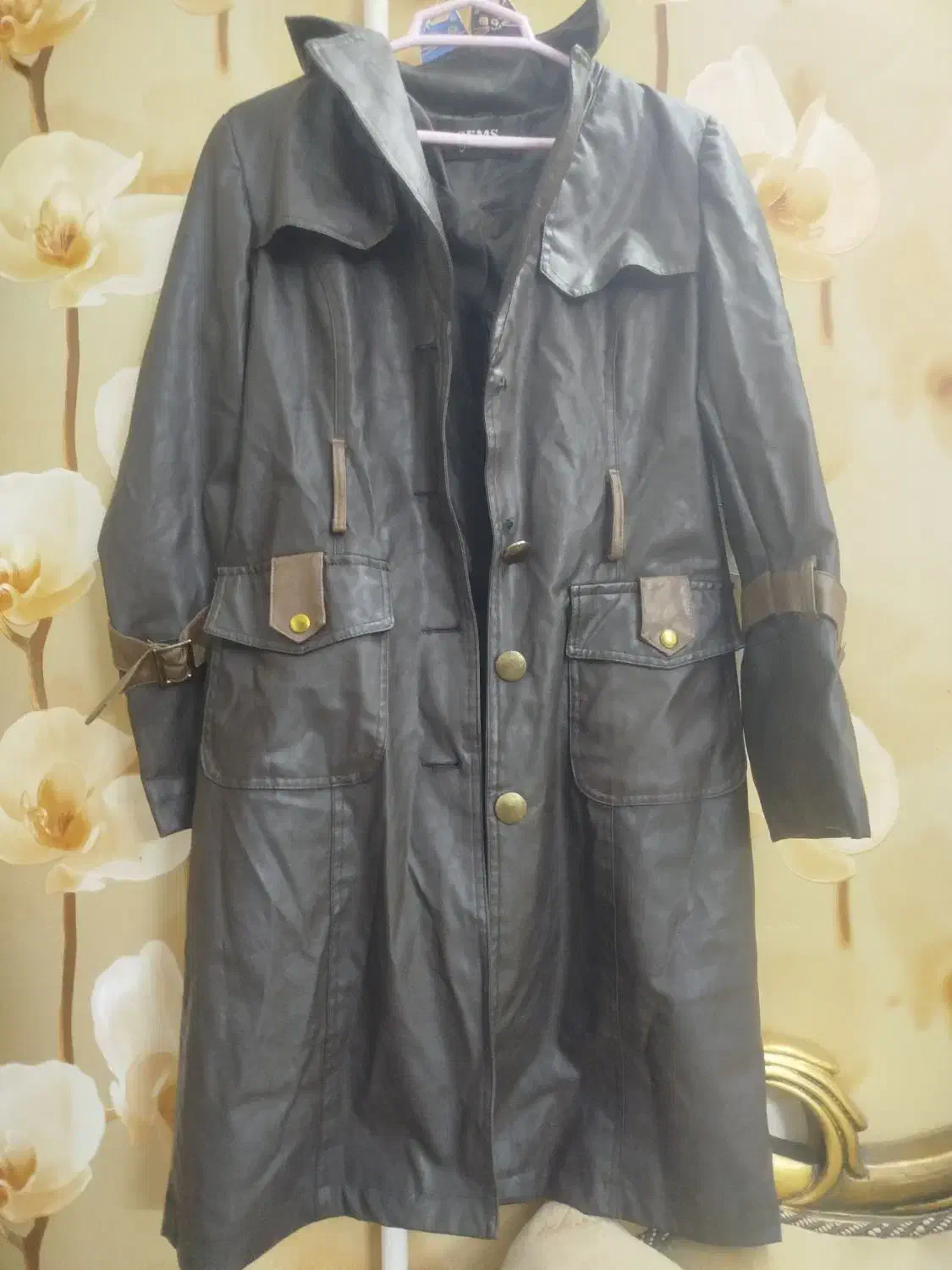 مانتو چرمی درجه یک|لباس|اراک, |دیوار