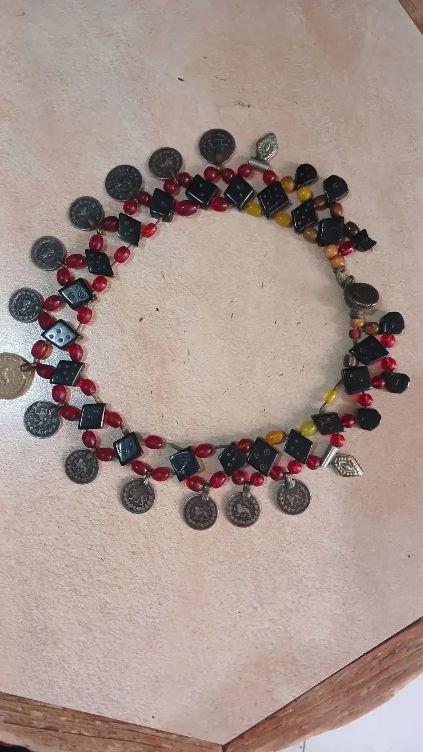 گردنبند قدیمی نقره قاجاری|کلکسیون اشیاء عتیقه|تهران, حکیمیه|دیوار