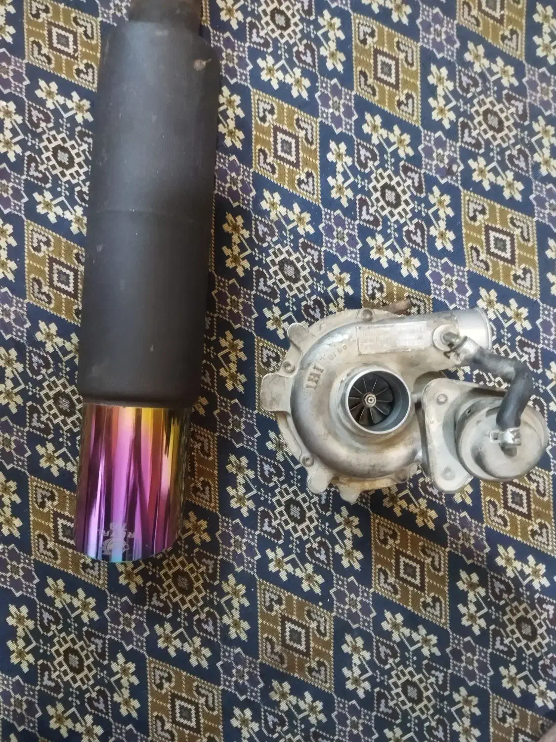 توربو شارژ منبع اگزوز 709 با سایلنسر|قطعات یدکی و لوازم جانبی|فردیس, فردیس|دیوار