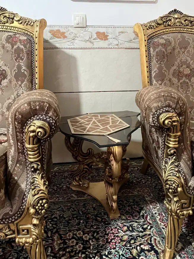مبل تاج دار|مبلمان خانگی و میز عسلی|زرند, |دیوار