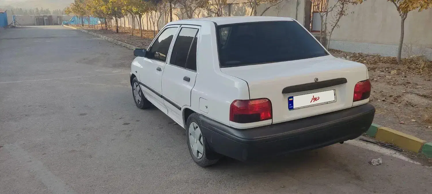 پراید مدل 95 سفید  بی رنگ کولر و بخاری سالم|خودرو سواری و وانت|مشهد, سعد آباد|دیوار