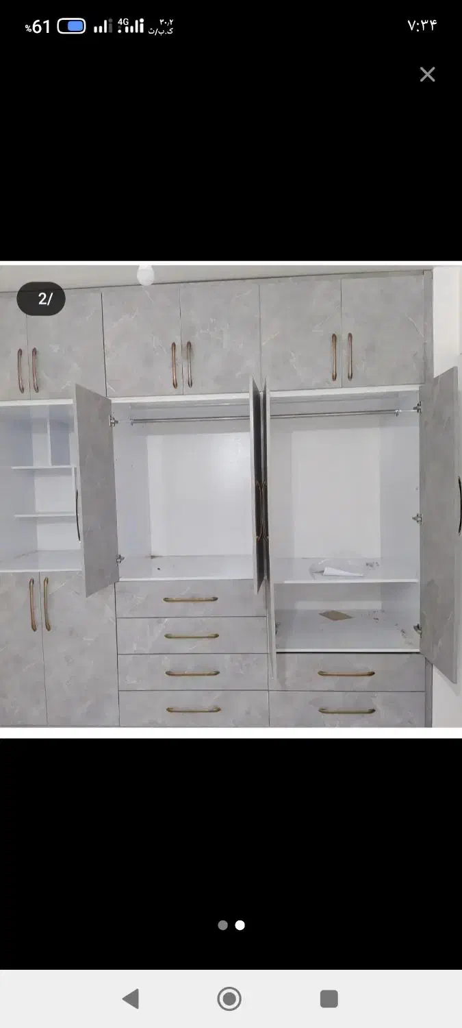 کابینت و درب چوبی وکشو جاکفشی|جاکفشی، کمد، دراور|آران و بیدگل, |دیوار