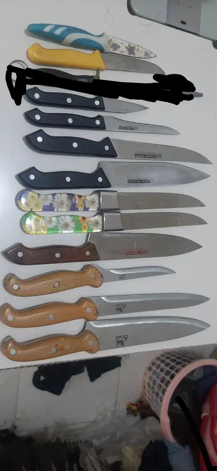 چاقو|ظروف پخت‌وپز|کرمانشاه, |دیوار