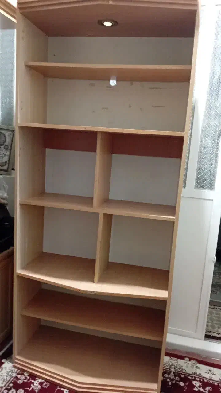 کتابخانه و جاکفشی سالم و محکم ست هم|کتابخانه، شلف، قفسههای دیواری|فردیس, شهرک شهید حسینی|دیوار