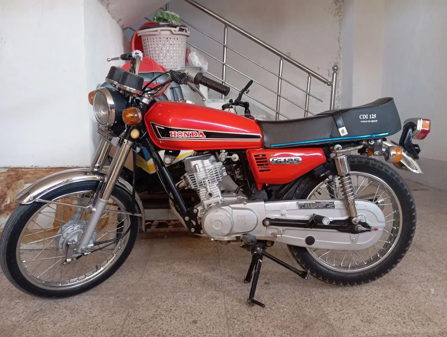 نامی 125مدل 95|موتورسیکلت|جلین, |دیوار