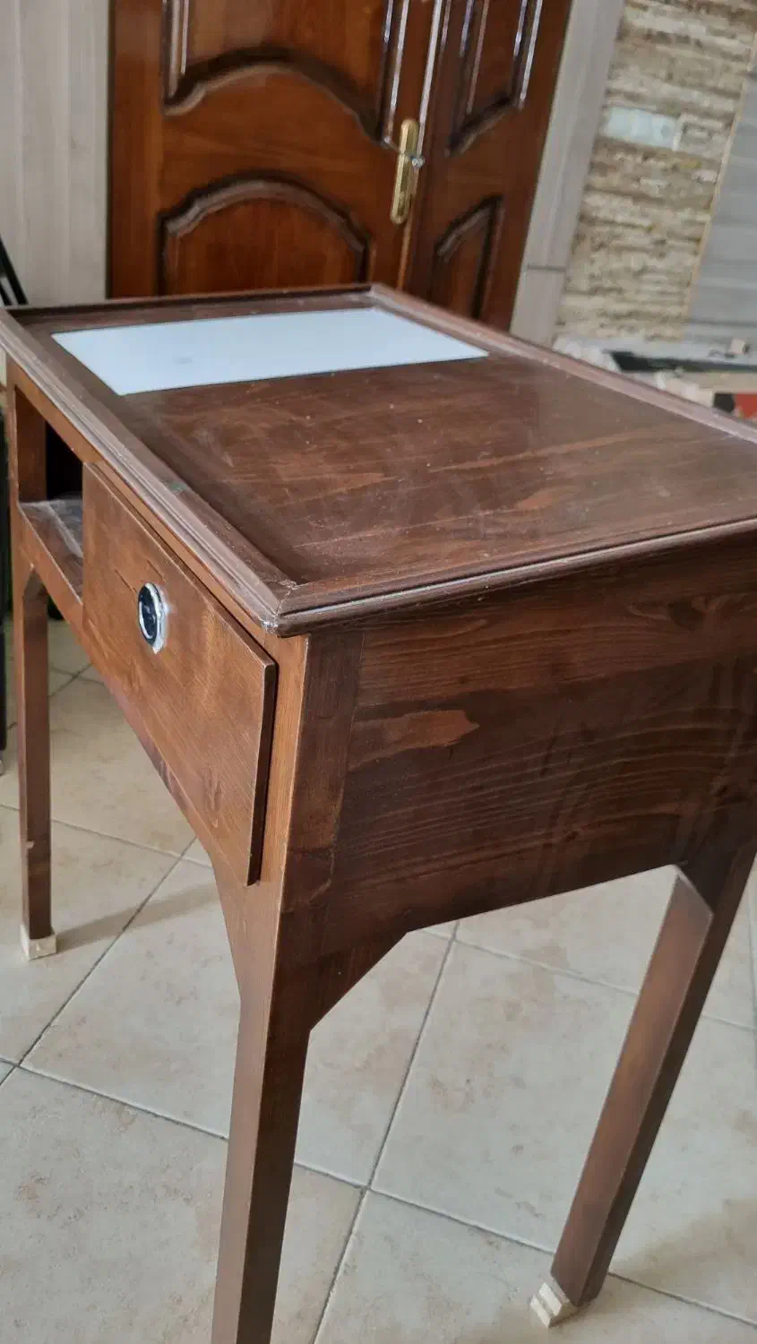 میزتحریر وایت برد دار از جنس چوب|میز تحریر و کامپیوتر|بجنورد, |دیوار