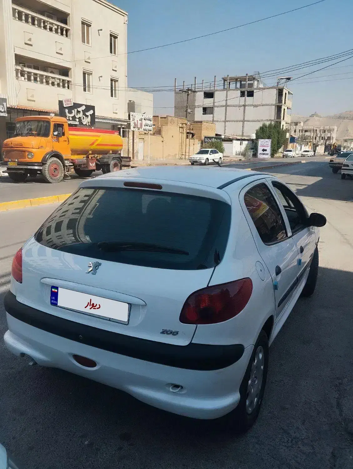 206 تیپ 2 مدل 95|خودرو سواری و وانت|امیدیه, |دیوار