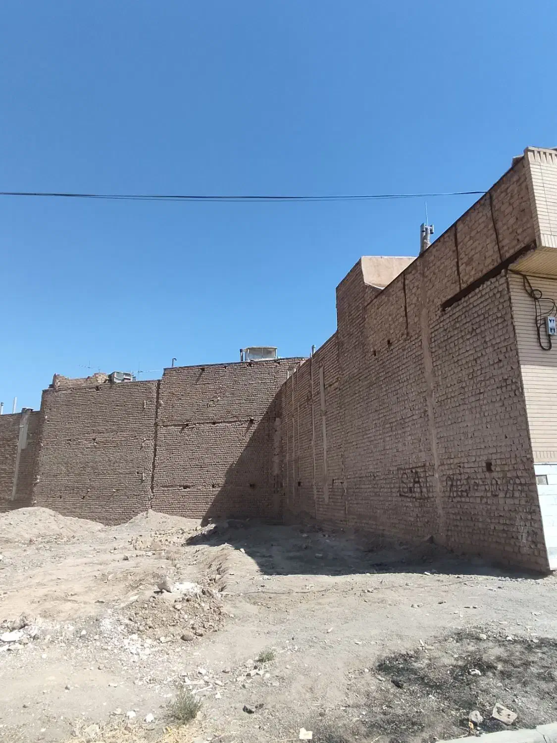 200متر زمین با اجازه 4طبقه پروانه و تجاری در کلهری|فروش زمین و ملک کلنگی|قم, باغ کرباسی|دیوار