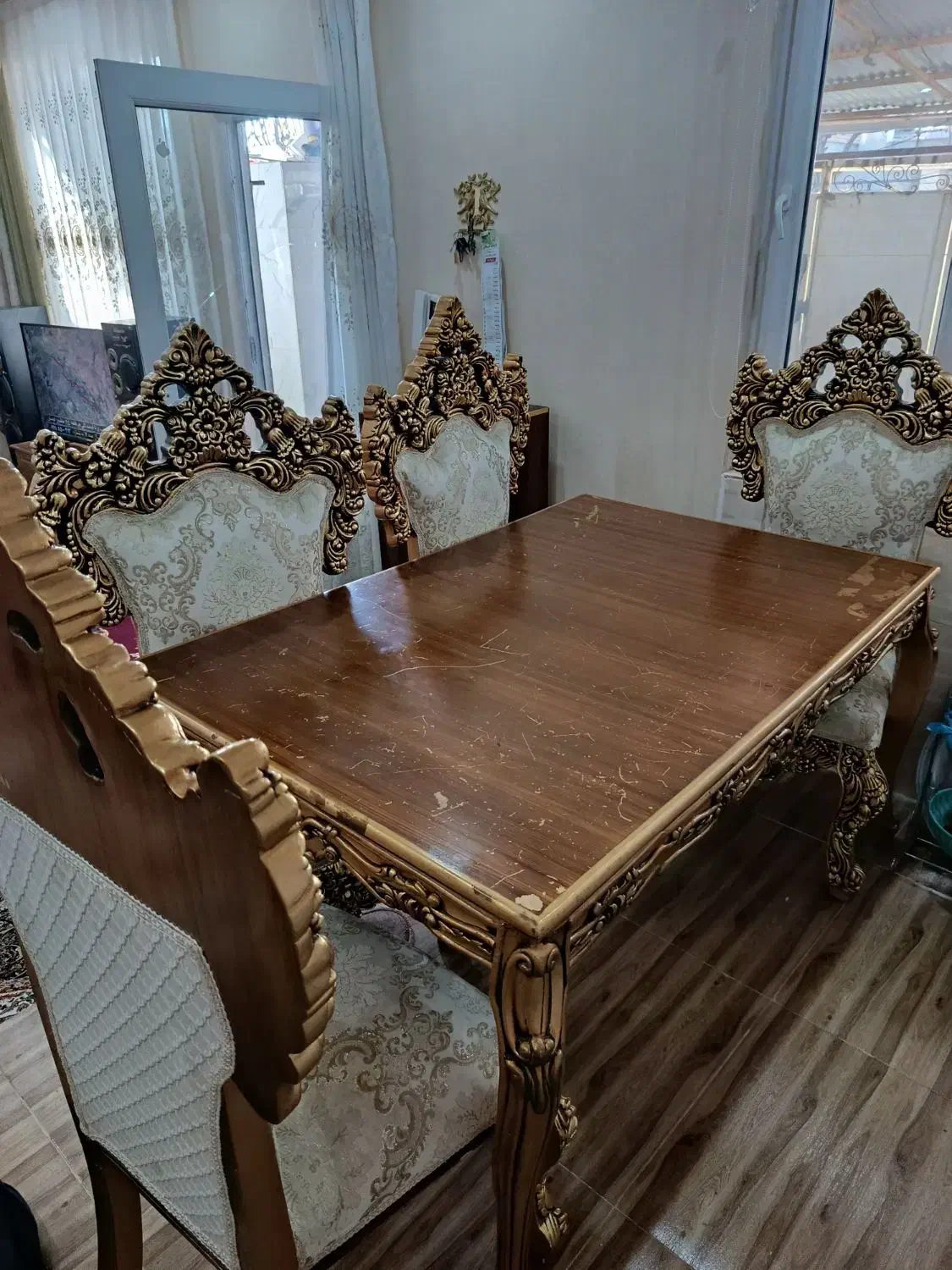 میزناهار خوری|میز و صندلی غذاخوری|اقبالیه, |دیوار