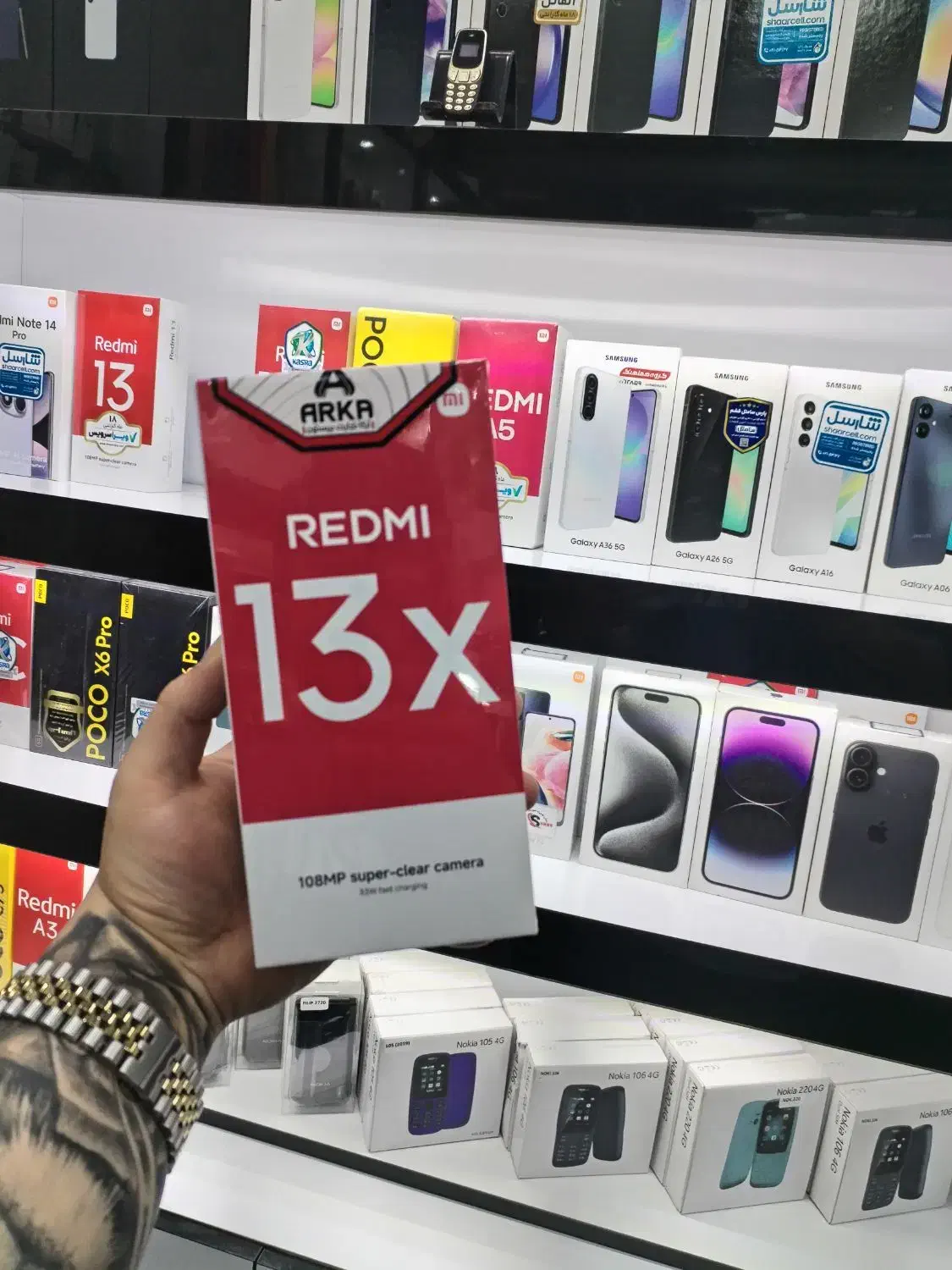 فروش شیائومی ردمی 13X از دم اقساط بدون پیش پرداخت|موبایل|اصفهان, شهرک امام خمینی|دیوار