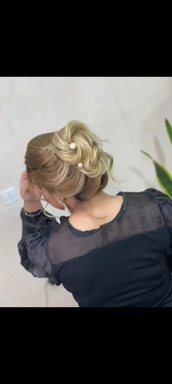 شینیون تخصصی مو|خدمات آرایشگری و زیبایی|مشگین شهر, |دیوار