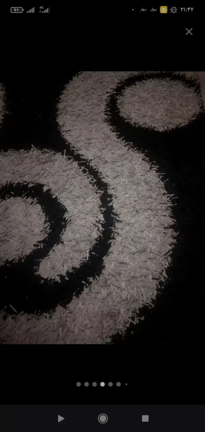 قالیچه ماکارونی ۴ متری و قالیچه شگی ۴متری|فرش|مشهد, هنرستان|دیوار