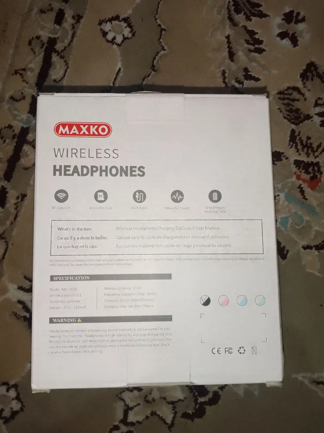 هدفون MAXKO|لوازم جانبی موبایل و تبلت|مشهد, طلاب|دیوار