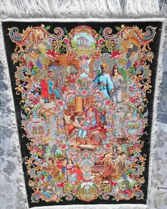 تابلو فرش دستباف سلاطین|تابلو فرش|اردبیل, |دیوار