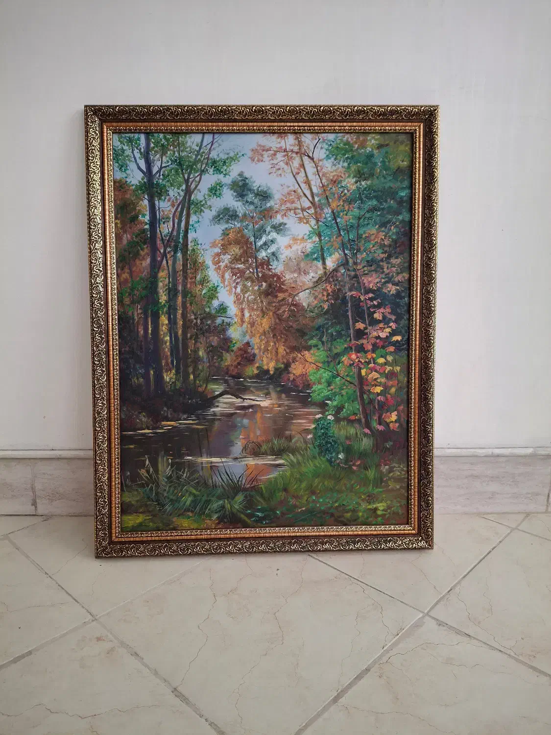 تابلو نقاشی منظره|تابلو، نقاشی، عکس|مشهد, آبکوه|دیوار