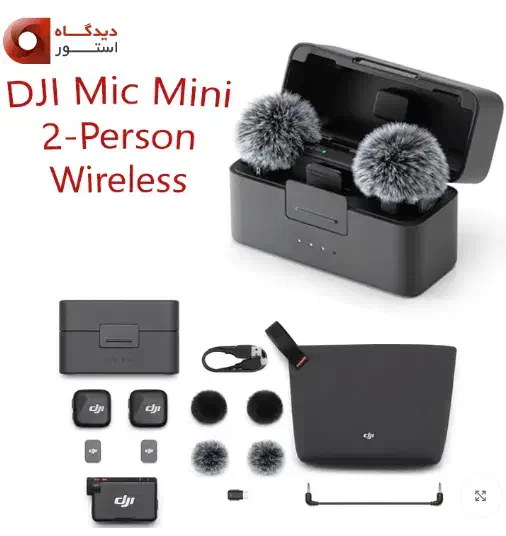 میکروفنDJI mic mini|صوتی و تصویری|تهران, فردوسی|دیوار