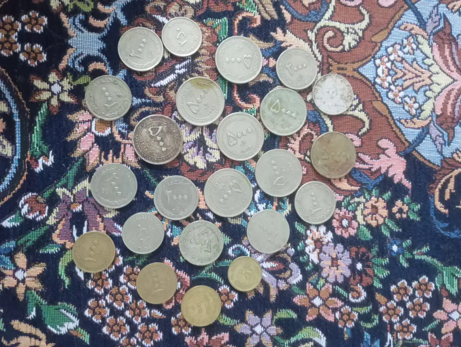 سکه قدیمی|کلکسیون سکه، تمبر، اسکناس|اهواز, منبع اب|دیوار