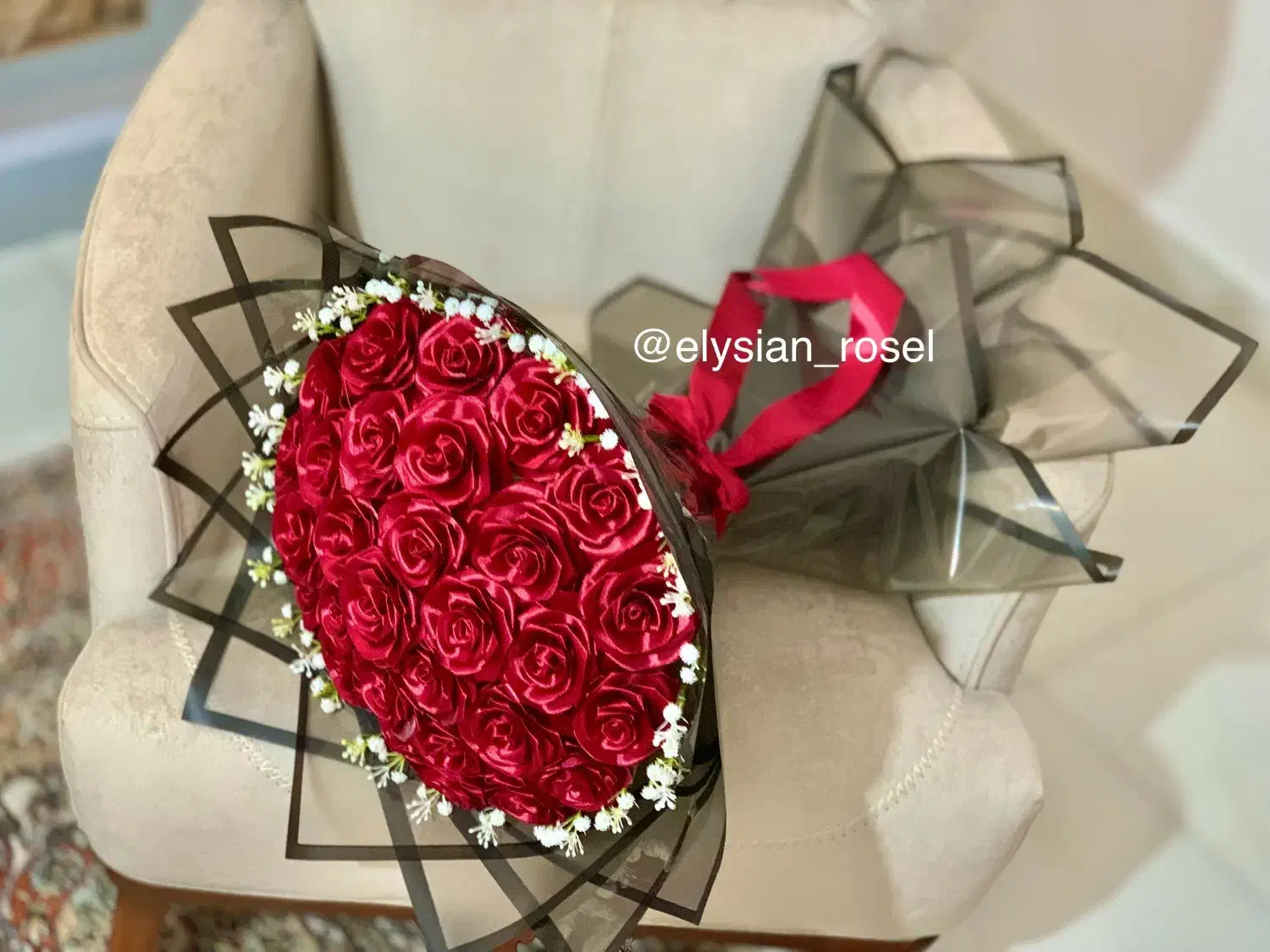 ۳۰شاخه رز قرمز /با قیمت ویژه|گل مصنوعی|ارومیه, |دیوار