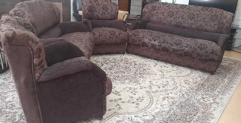 مبل 7نفره در حد نو|مبلمان خانگی و میز عسلی|داراب, |دیوار