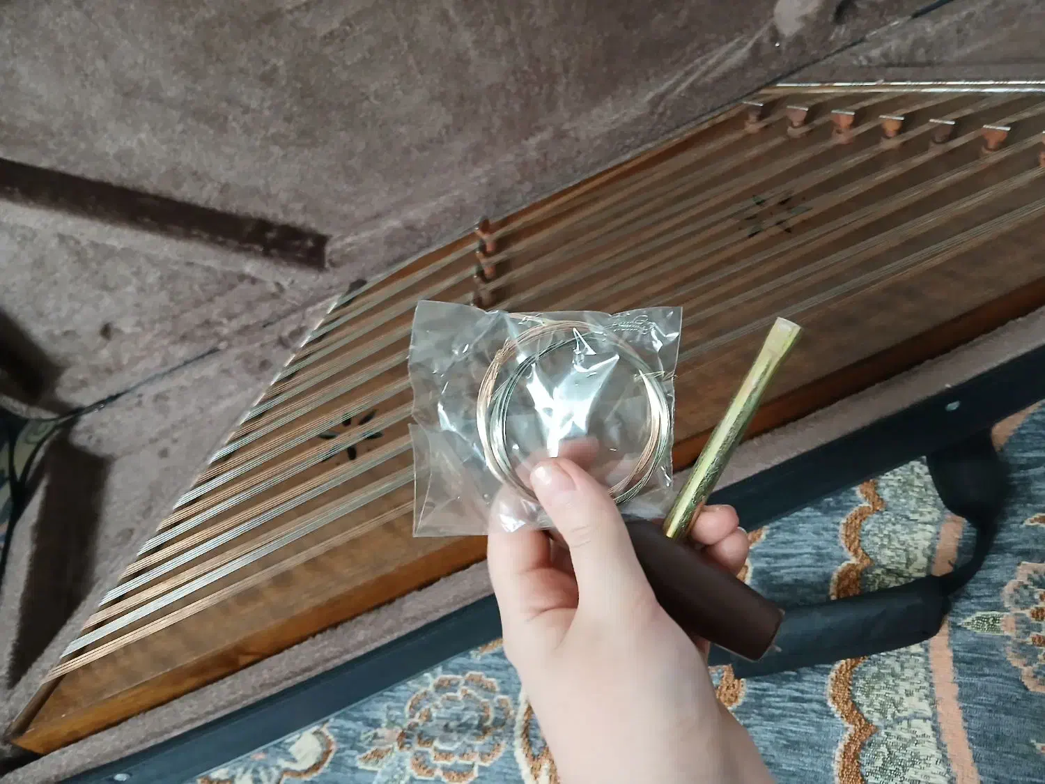 سنتور مسعودی ۳ مهر|سازهای سنتی|تاکستان, |دیوار