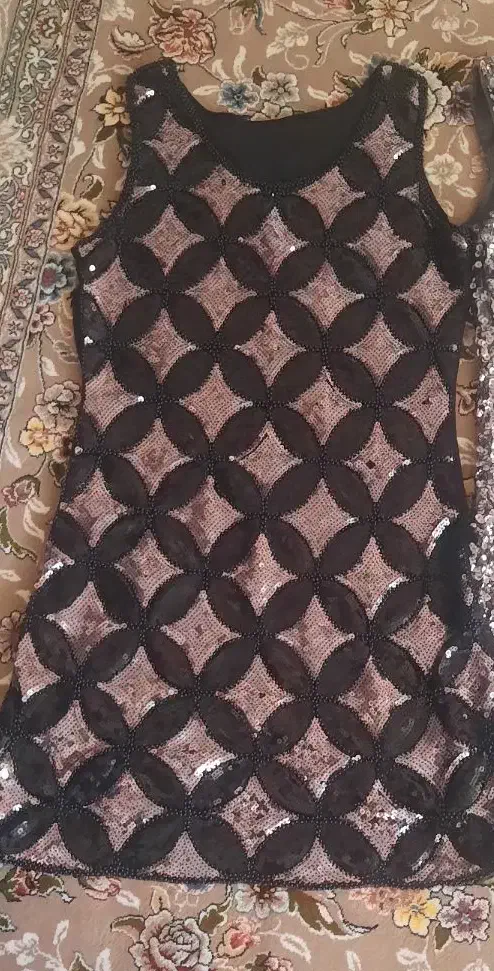 لباس مجلسی نو مشکی فول نگین|لباس|ایوان, |دیوار