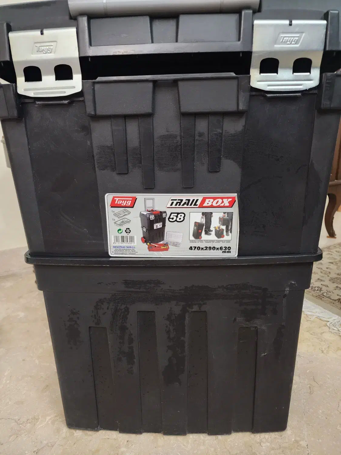 جعبه ابزار چرخ دار تایگ ساخت اسپانیا مدل 58|ابزارآلات|تهران, صادقیه|دیوار