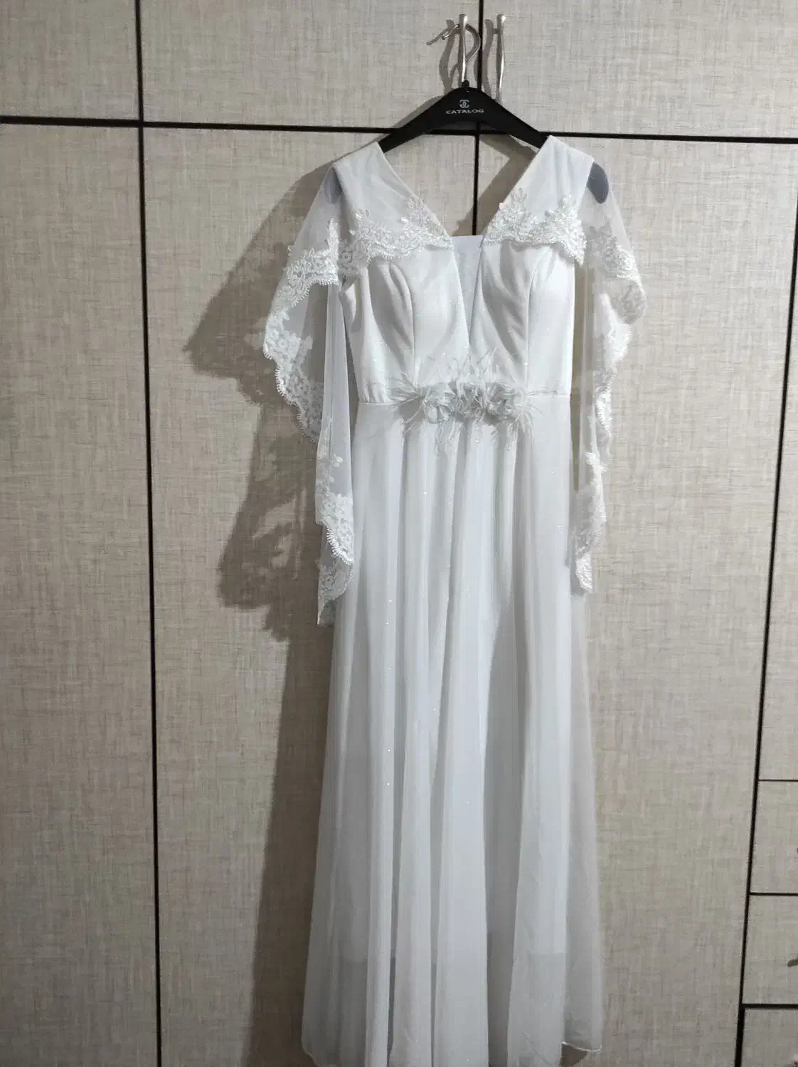 لباس مجلسی عروس رنگ سفید|لباس|مرند, |دیوار