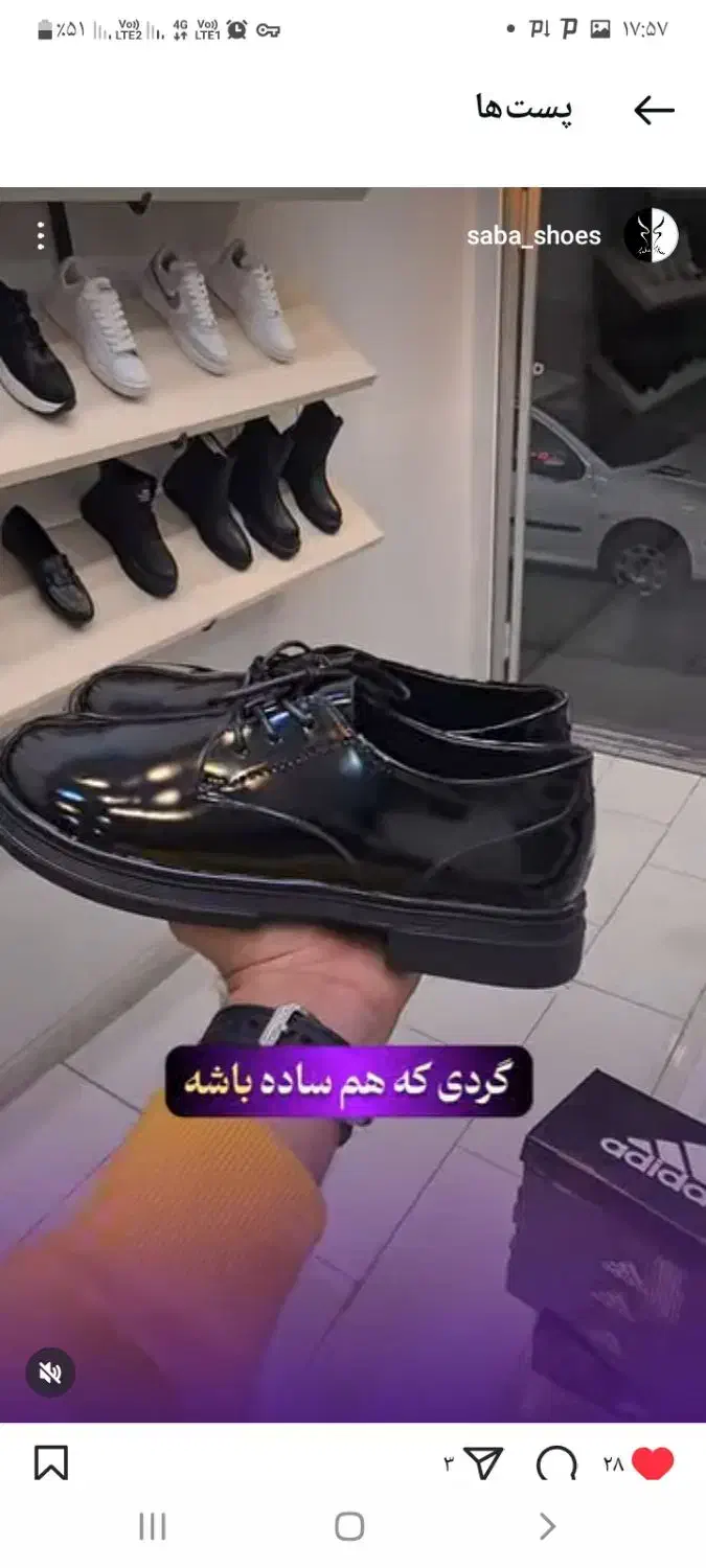 انواع کفش وکتانی شیک وبادوان|کیف، کفش، کمربند|قم, چهل درخت‎|دیوار