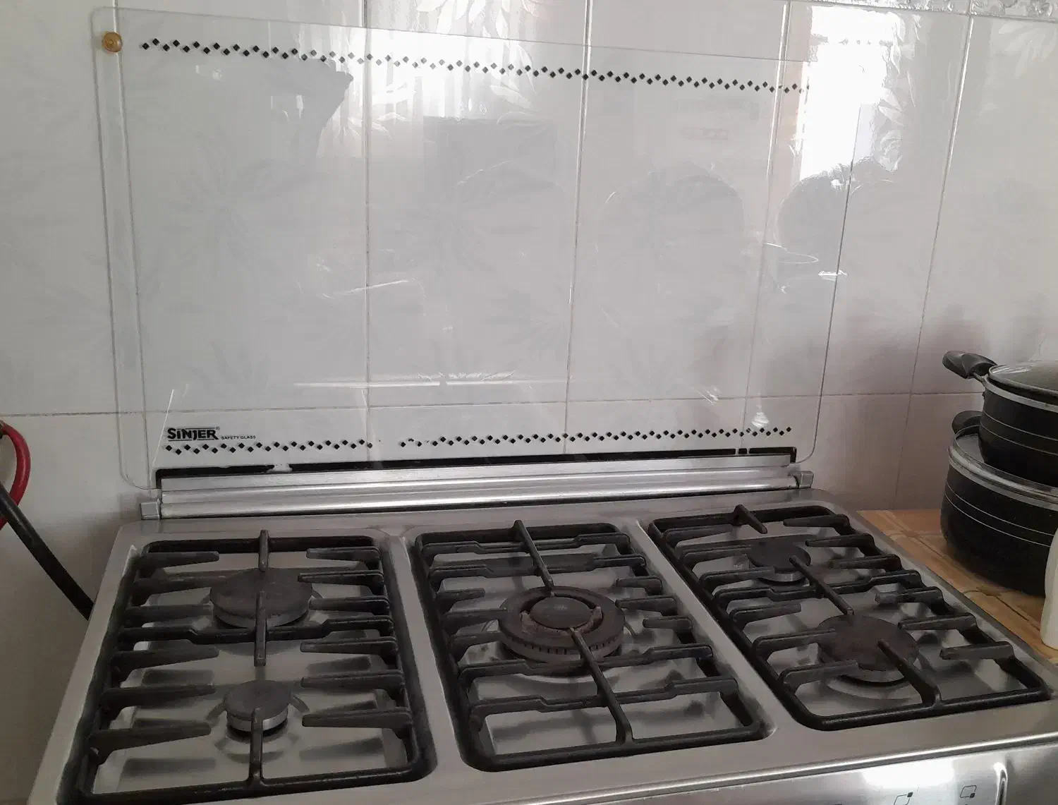 اجاق گاز تمام فر پنج شعله|اجاق گاز و لوازم برقی پخت‌وپز|هشترود, |دیوار