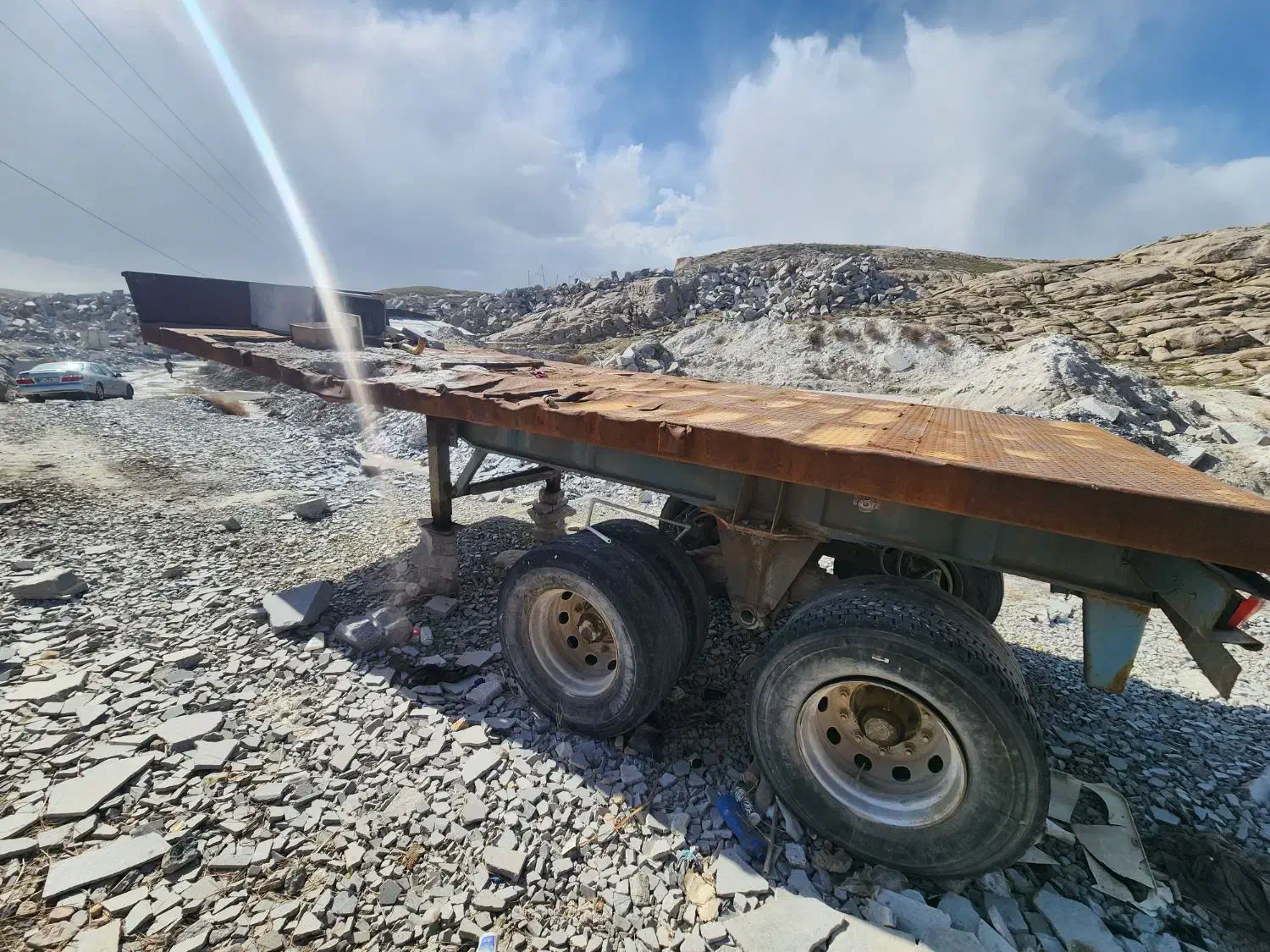 تریلی سنگ کش|خودرو سنگین|ملک‌آباد, |دیوار