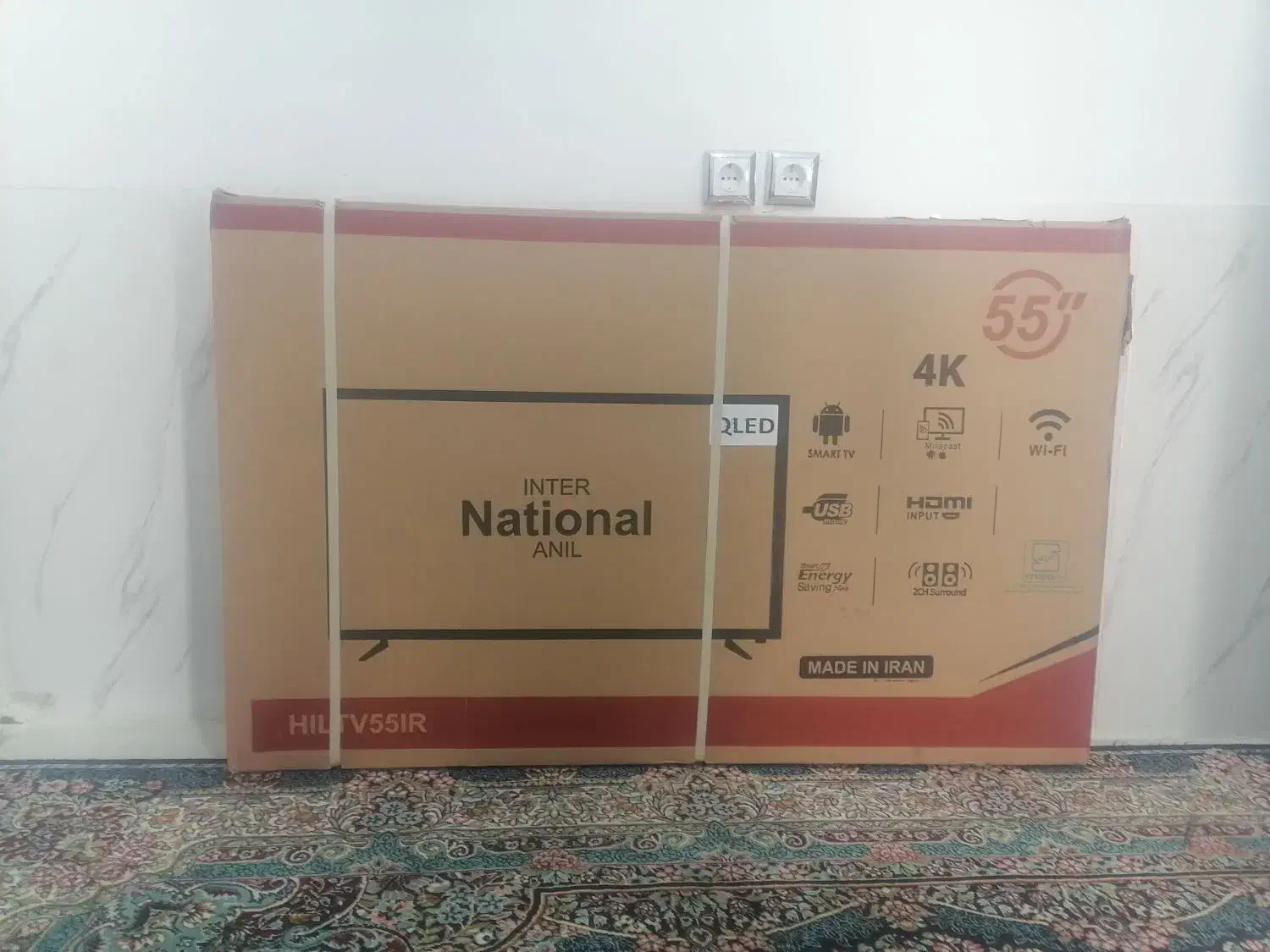 تلویزیون LED 55|تلویزیون و پروژکتور|شیراز, سهل‌آباد|دیوار