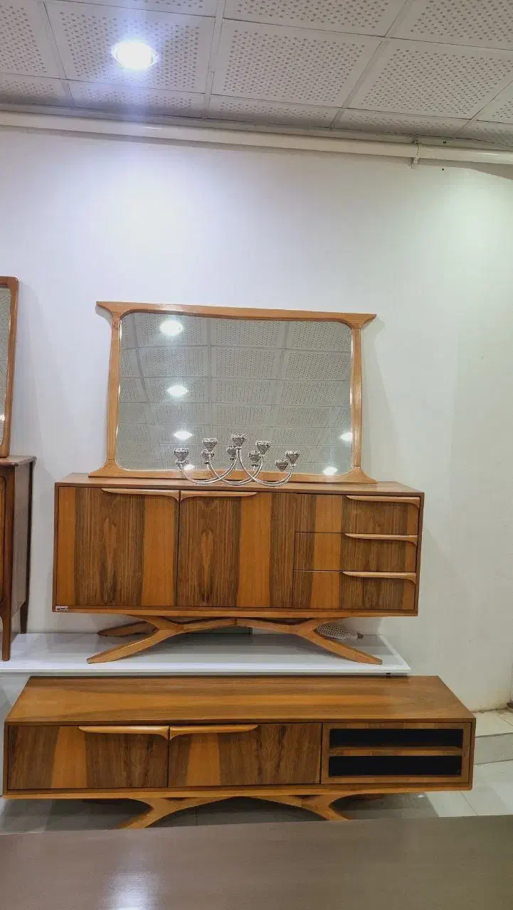 آینه کنسول چوبی|بوفه، ویترین، کنسول|سقز, |دیوار