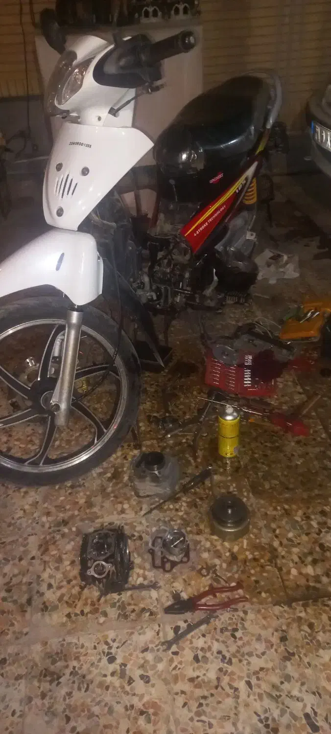 تعمیرات متورسیکلت ازسبک تاسنگین|خدمات موتور و ماشین|اهواز, بهارستان|دیوار