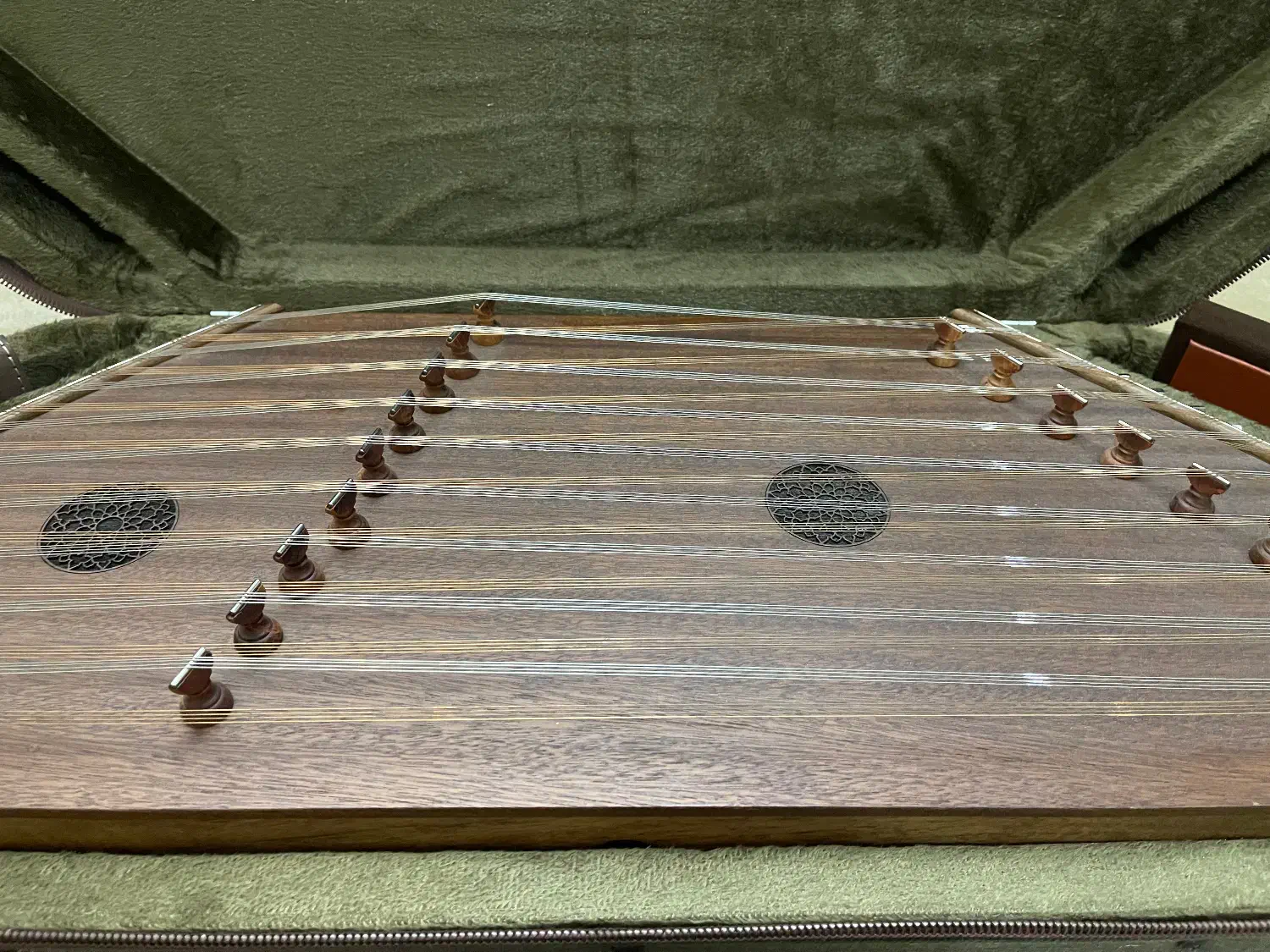 سنتور چوب ساپلی استاد موسوی|سازهای سنتی|تهران, استخر|دیوار