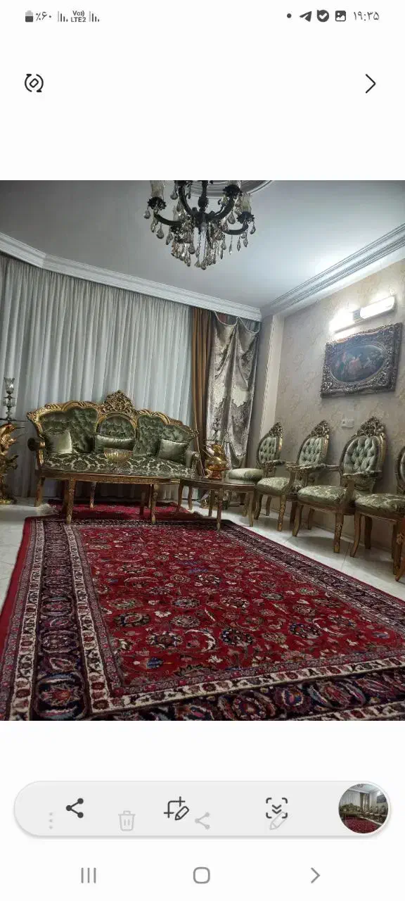 مبلمان استیل ۹نفره|مبلمان خانگی و میز عسلی|مشهد, هنرور|دیوار