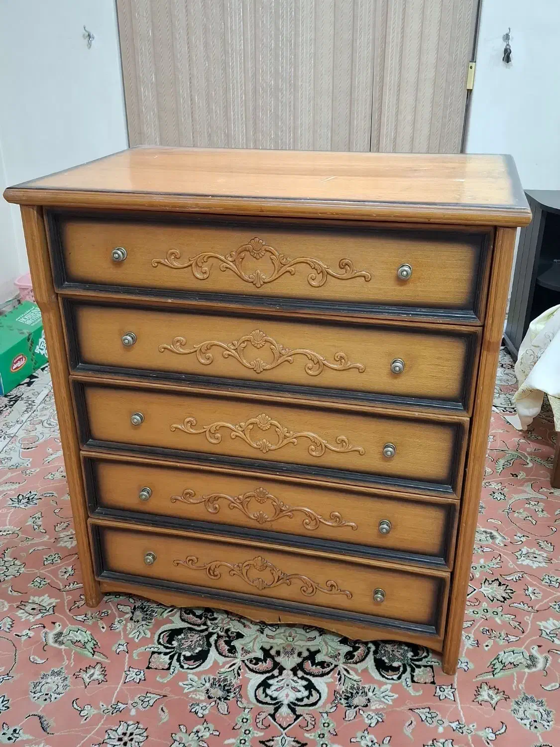 دراور چوبی|جاکفشی، کمد، دراور|گنبد کاووس, |دیوار