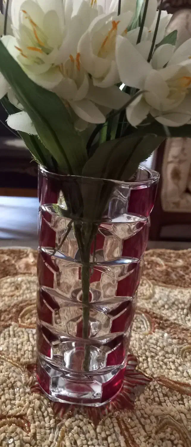 گلدان کریستال اصل فرانسه مارکدار|مجسمه، تندیس، ماکت|شیراز, معالی‌آباد|دیوار
