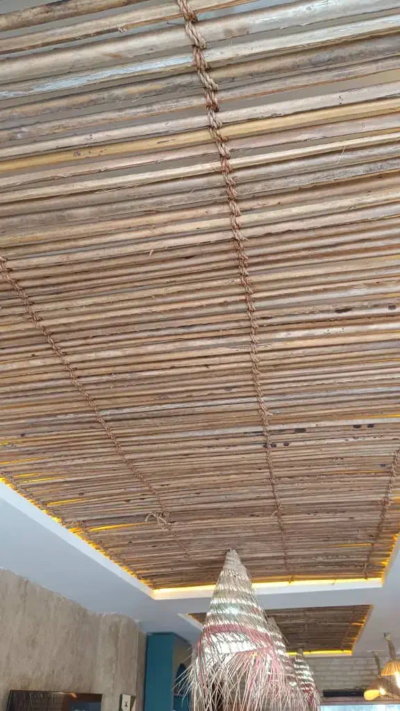 پرده حصیری مخصوص کافه و اقامتگاه|صنایع دستی و سایر لوازم تزئینی|قشم, |دیوار