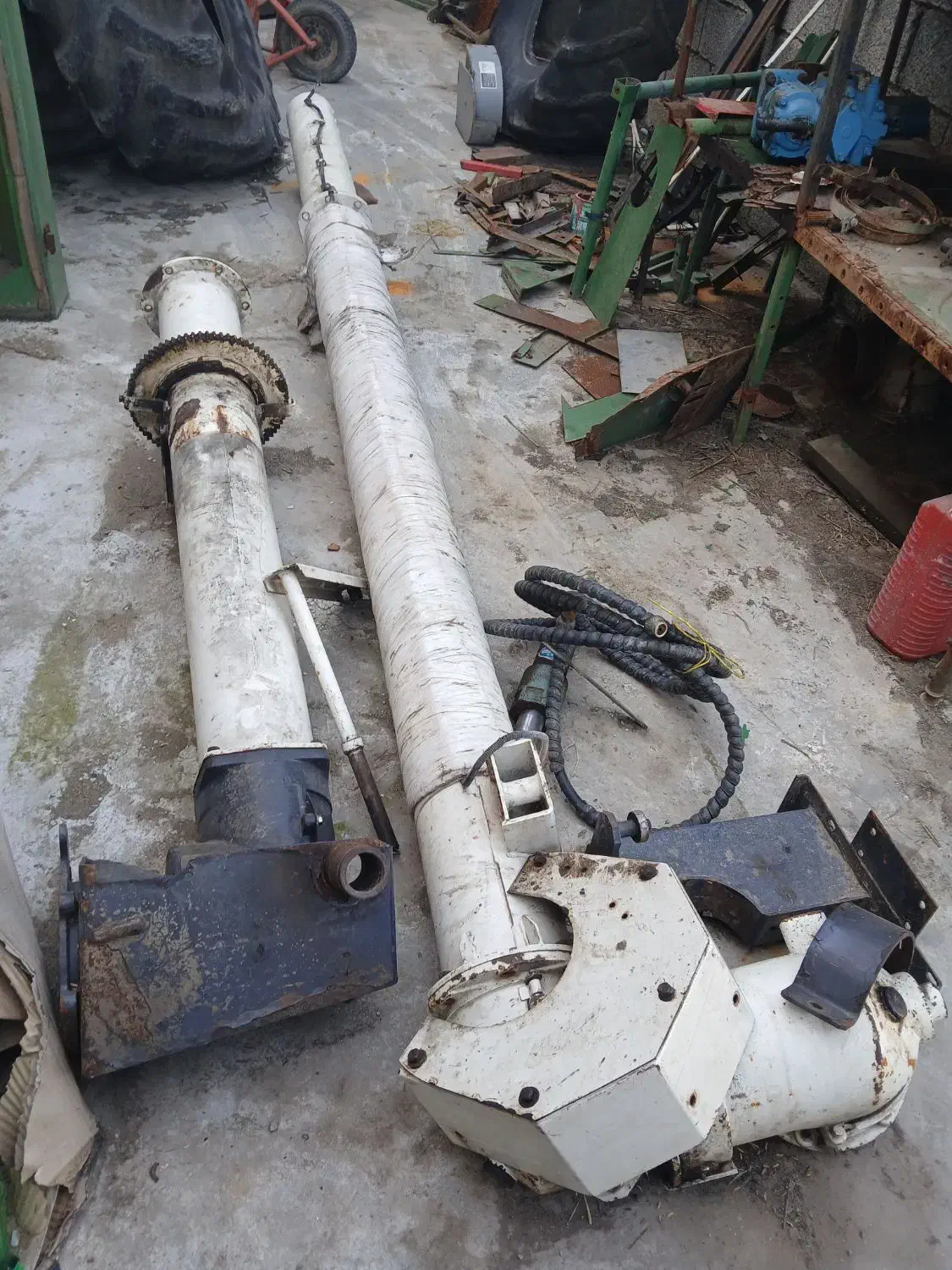 لوله بلند کمباین زنجیری|ماشین‌آلات صنعتی|سورک, |دیوار