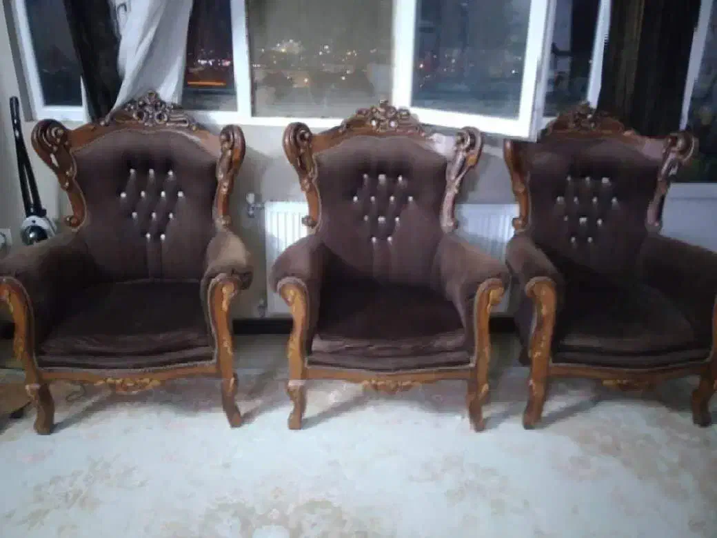 فروش مبل استیل ۹نفره|مبلمان خانگی و میز عسلی|صدرا-فارس, فاز ۱|دیوار