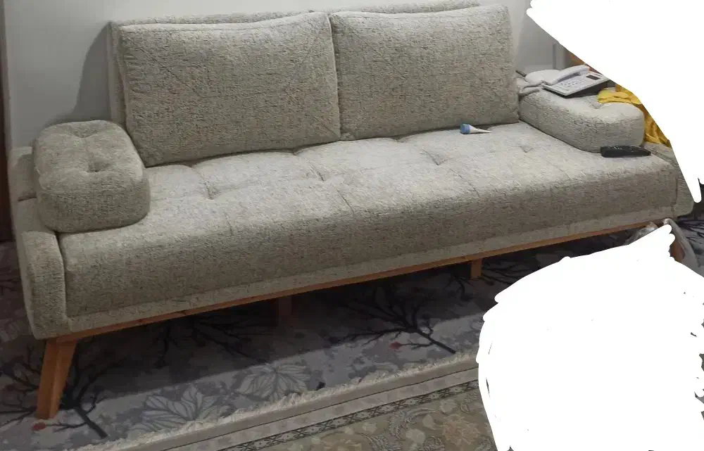 مبل سه نفره تختشو|مبلمان خانگی و میز عسلی|سنندج, |دیوار