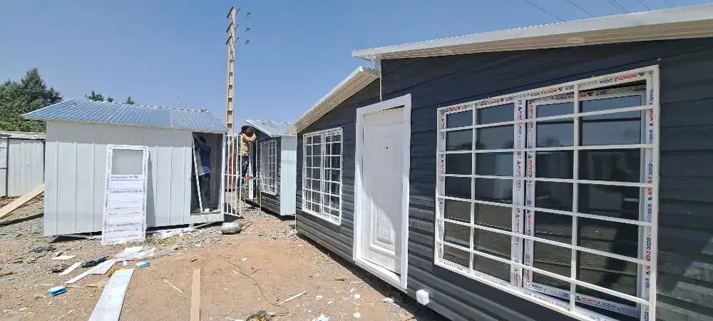 کانکس 6*3 ویلایی-کارگاهی-تحویل رایگان-دو سال ضمانت|مصالح و تجهیزات ساختمان|ساری, |دیوار