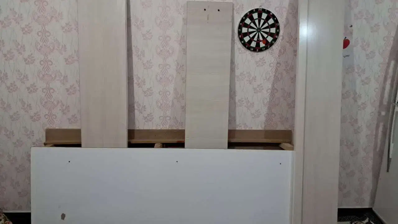 تخته خواب دو نفره|تخت و سرویس خواب|کارون, |دیوار