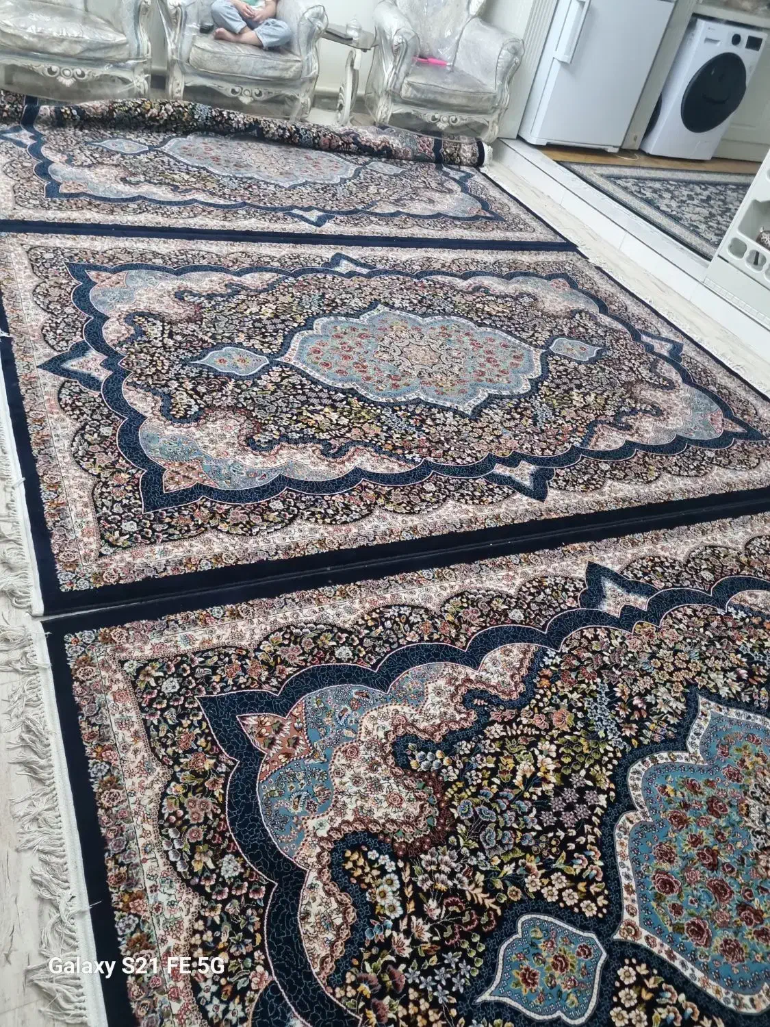 ۳تخته فرش ۶متری اصل ۷۰۰شانه|فرش|کرج, آق تپه|دیوار